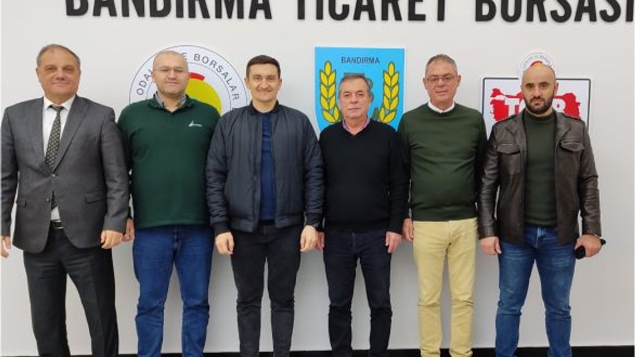 Bandırma Ticaret Borsası Rus Yetkilileri Ağırladı