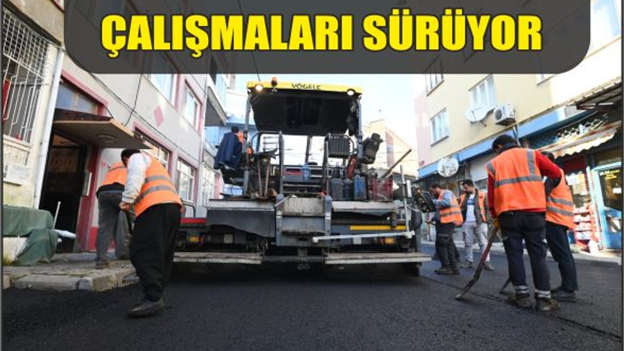 KARESİ’DE ASFALTLAMA ÇALIŞMALARI SÜRÜYOR
