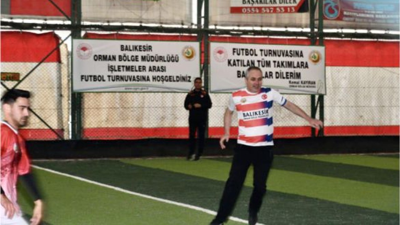 Orman Bölge Müdürlüğü Halı Saha Turnuvalarına Başladı