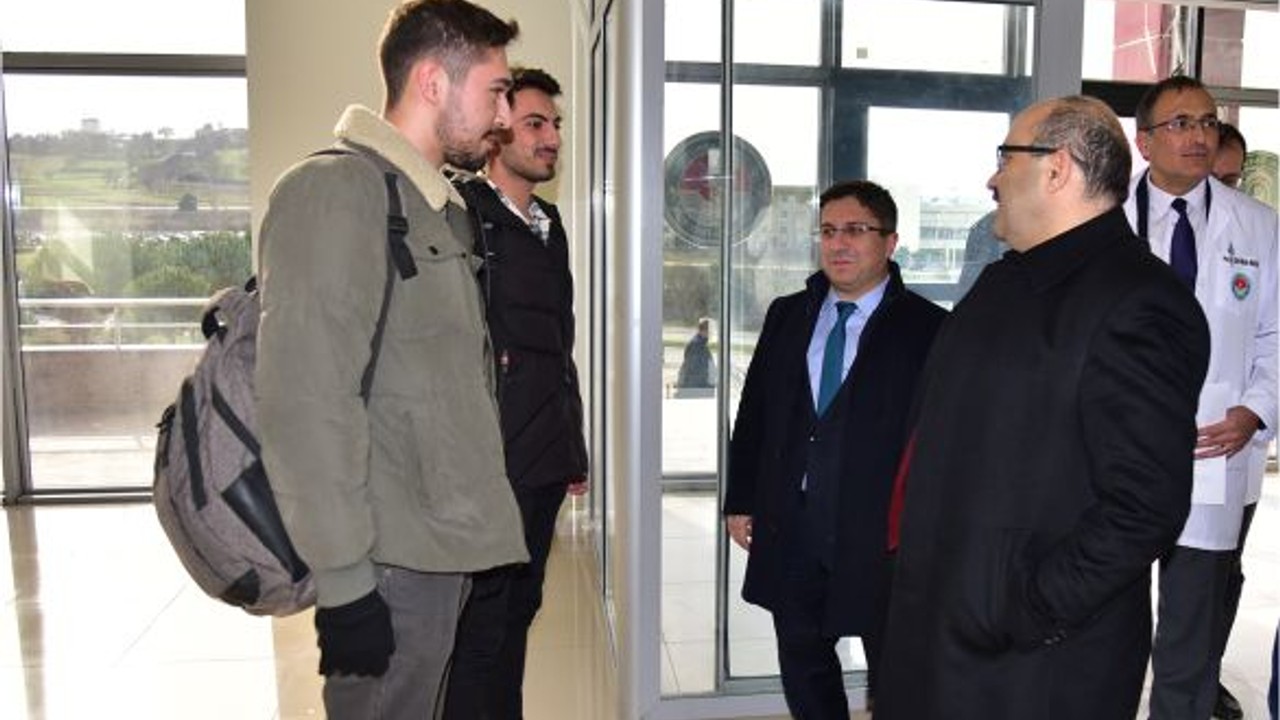 Vali Ustaoğlu Balıkesir Üniversitesini Gezdi