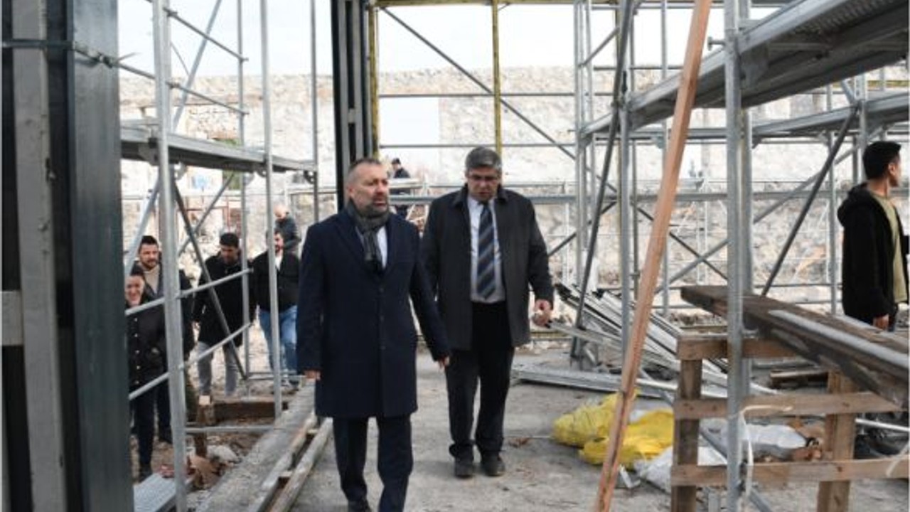 Tarihi Gar Binalarında Restorasyon Sürüyor