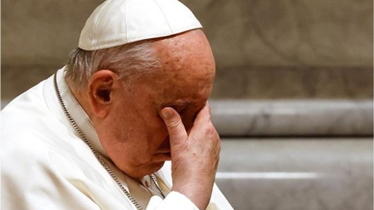 Papa Franciscus, Gazze'de "derhal ateşkes" çağrısı yaptı