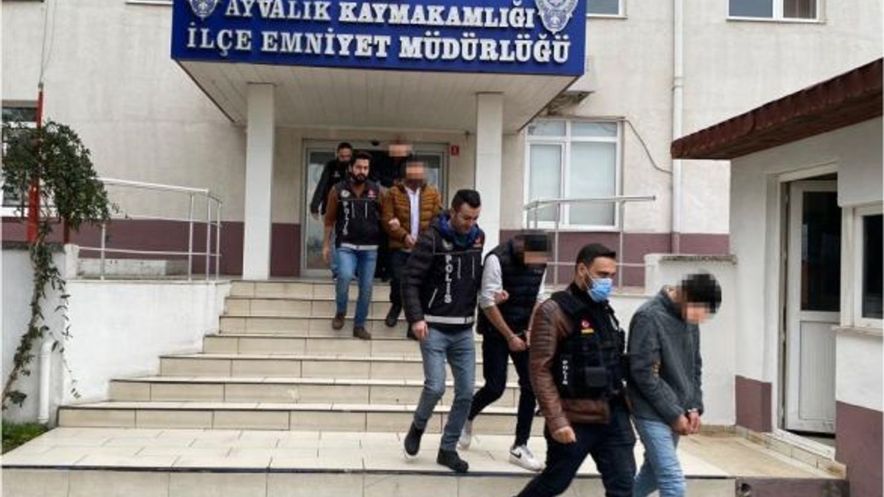 Ayvalık'ta Büyük Uyuşturucu Baskını