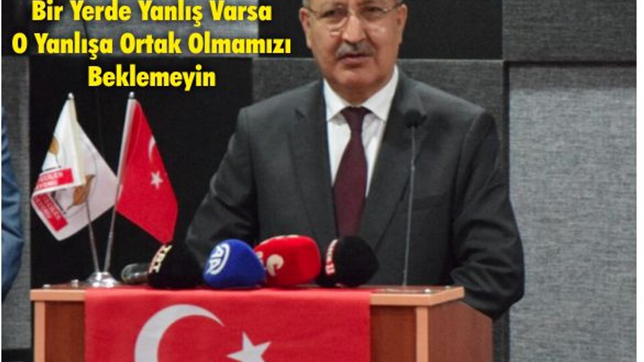 BİK Genel Müdürü; Bir Yerde Yanlış Varsa O Yanlışa Ortak Olmamızı Beklemeyin