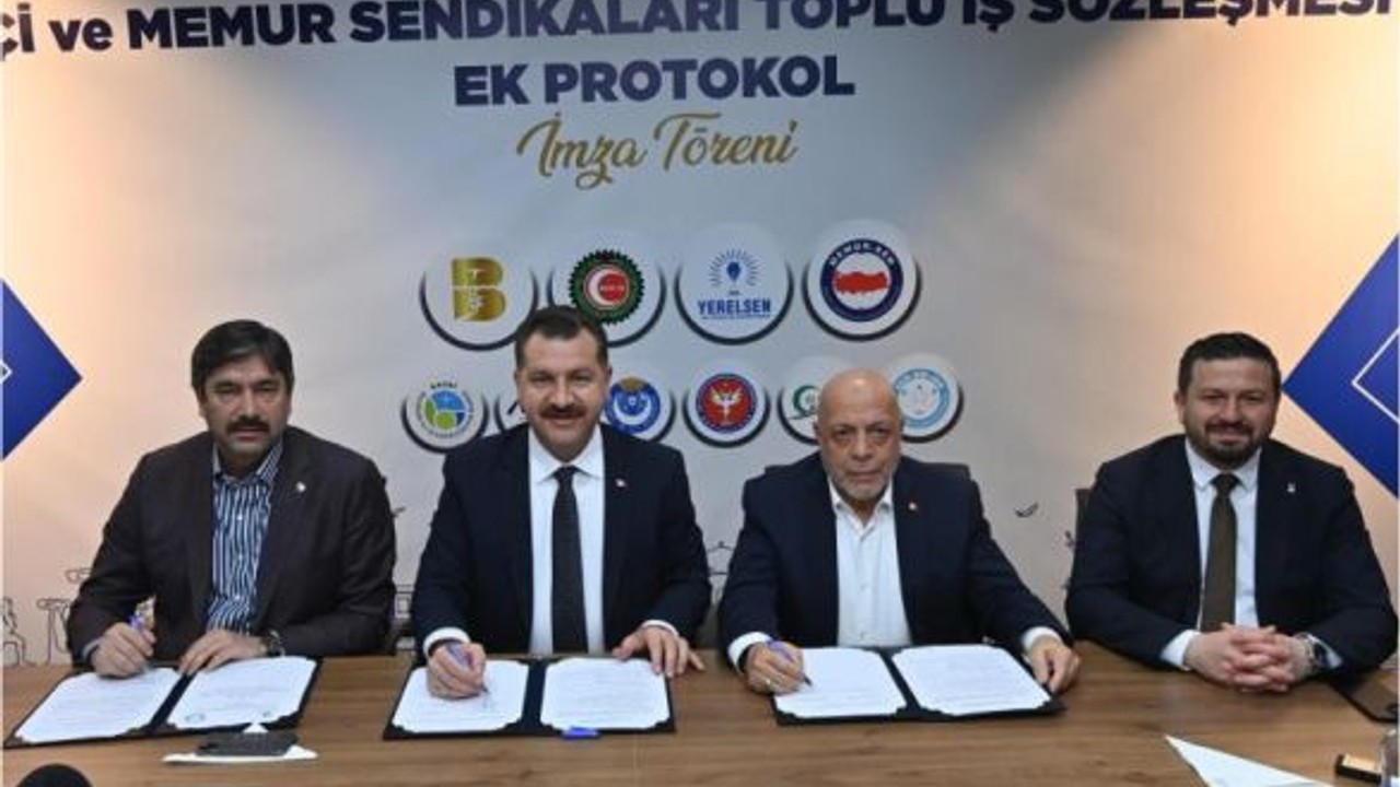 Büyükşehir Toplu İş Sözleşmesini İmzaladı