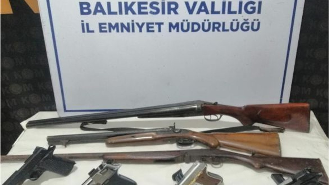 Kaçak Silah Ticaretine Operasyon