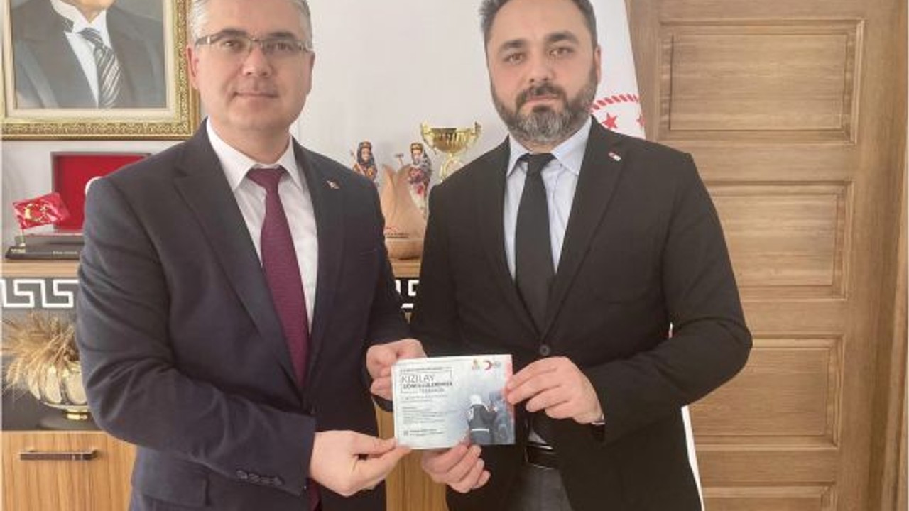 Kızılay'dan Müdür Alkan'a Davet