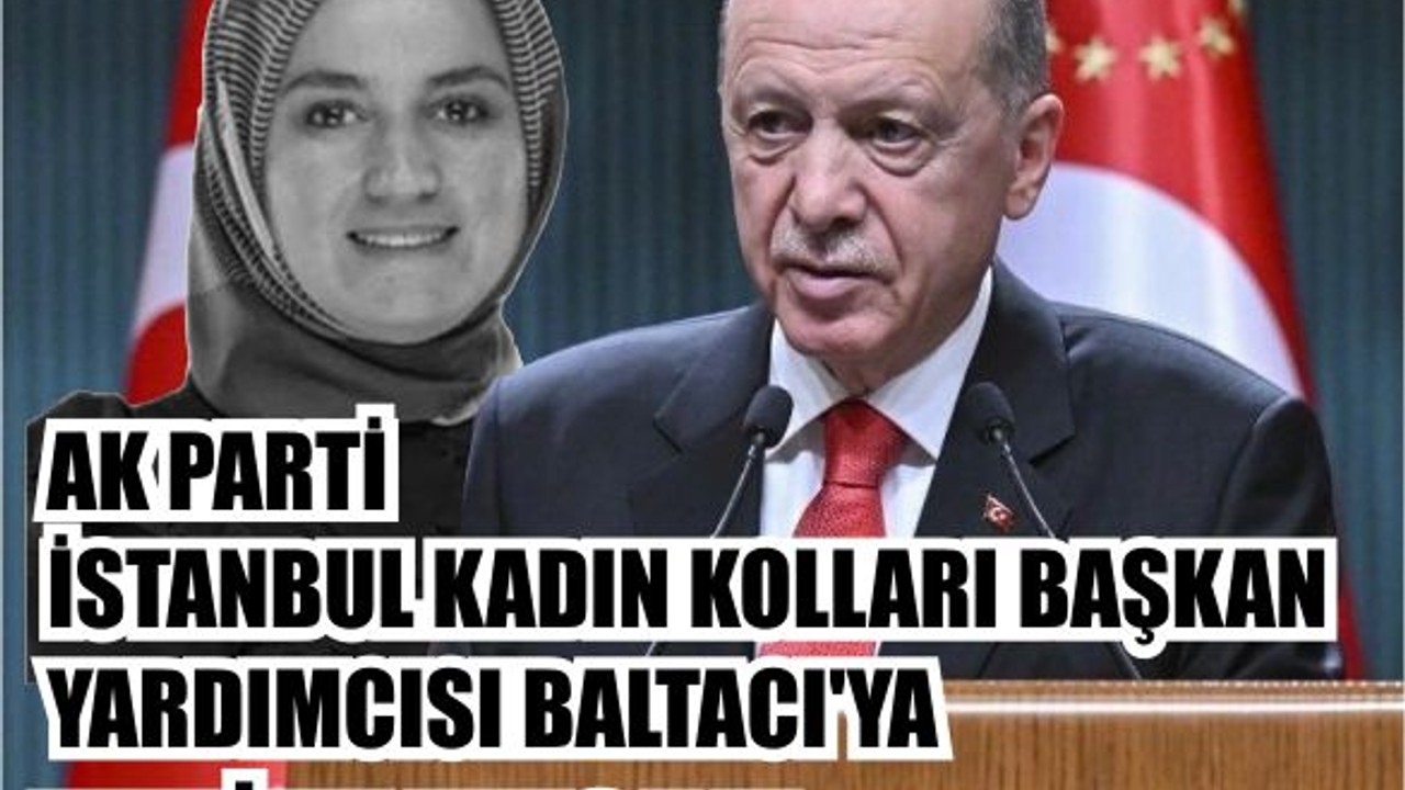 Cumhurbaşkanı Erdoğan'dan AK Parti İstanbul Kadın Kolları Başkan Yardımcısı Baltacı'ya taziye mesajı