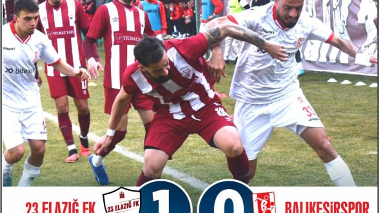 Yenilmezlik serisi Elazığ mücadelesiyle son buldu
