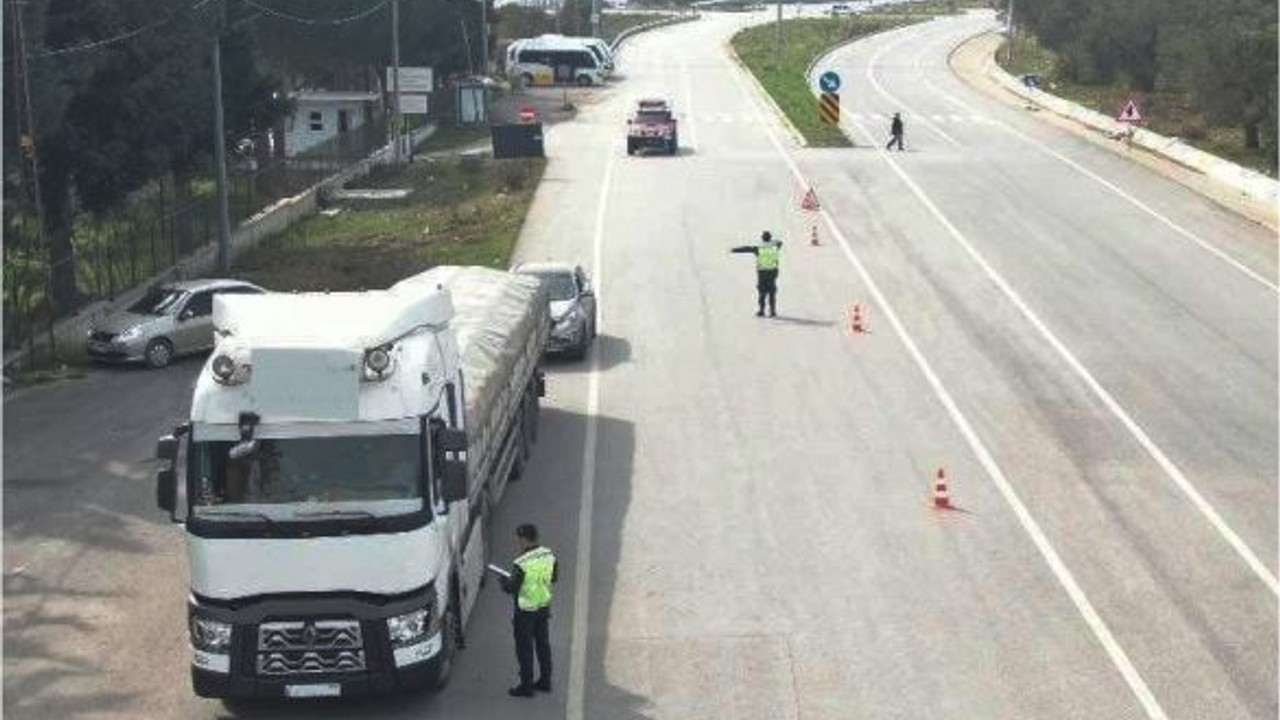 Balıkesir'de Yaya Önceliği Denetimi