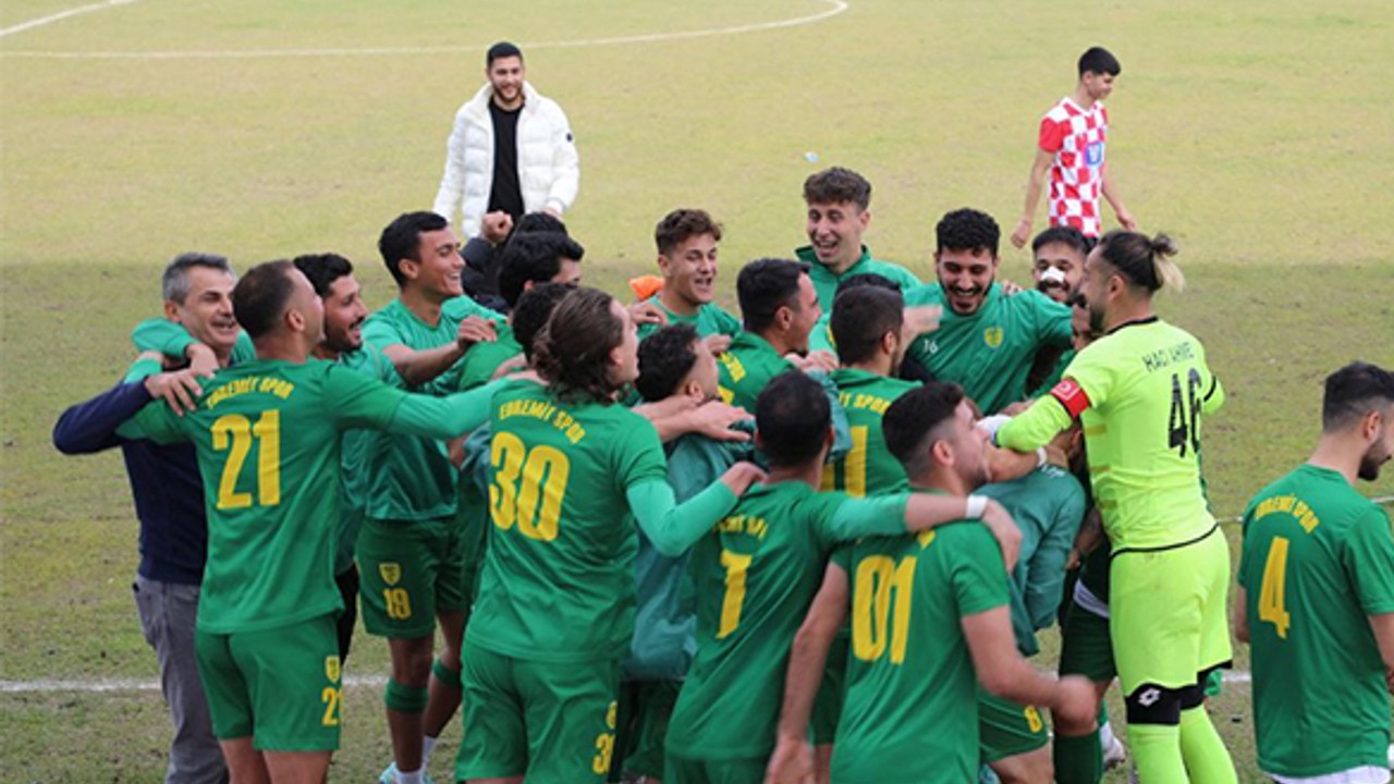Edremitspor Liderlik Koltuğuna Oturdu