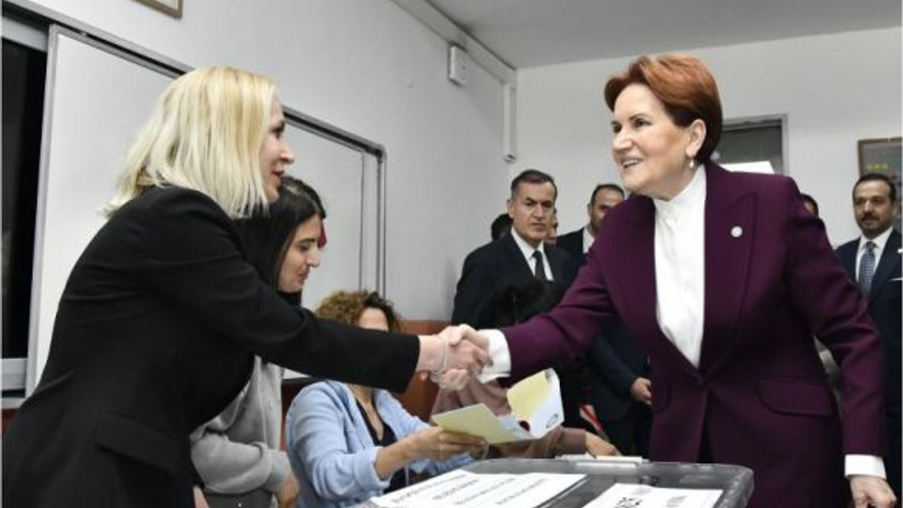 İYİ Parti Genel Başkanı Akşener Oyunu Kullandı