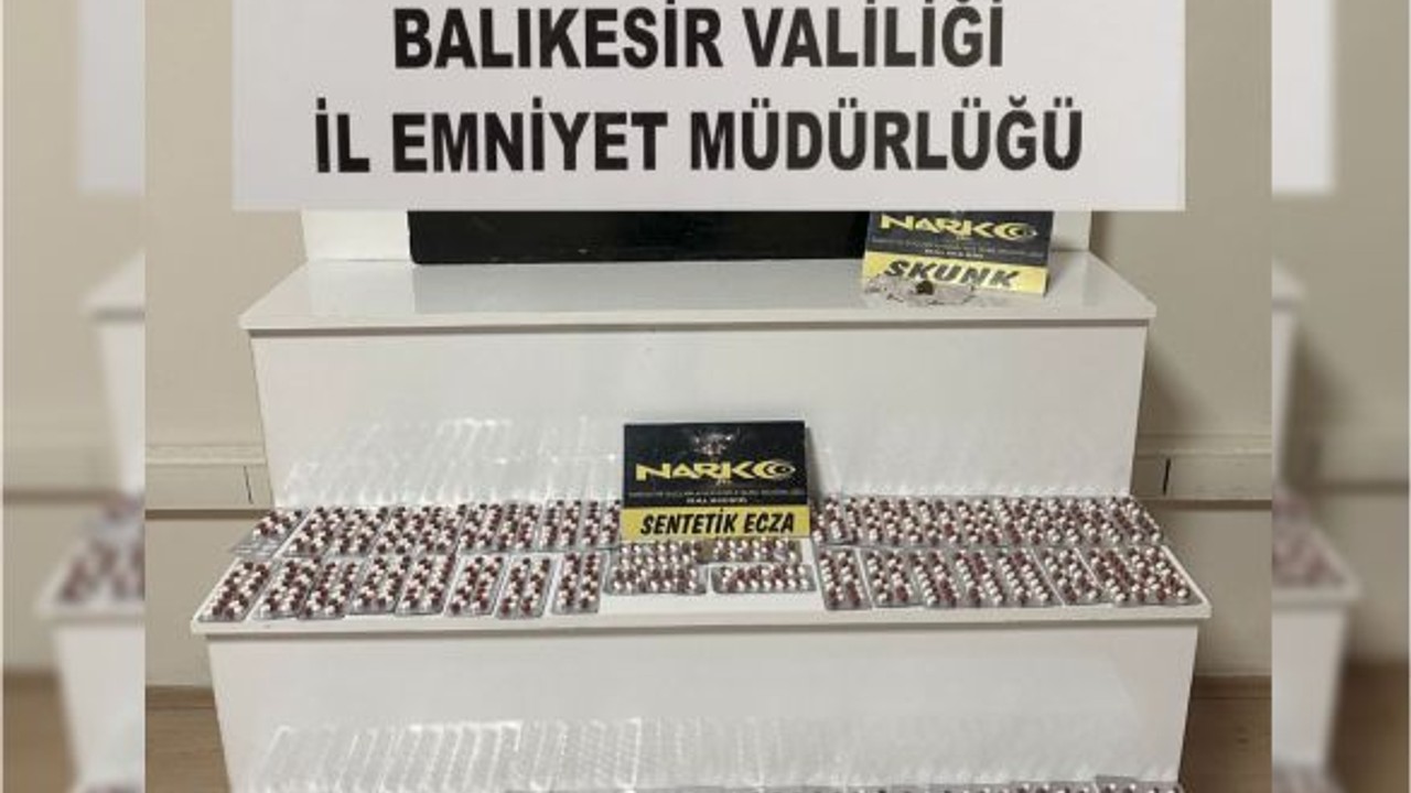 İhbar Edilen Araçtan 867 Sentetik Hap Çıktı