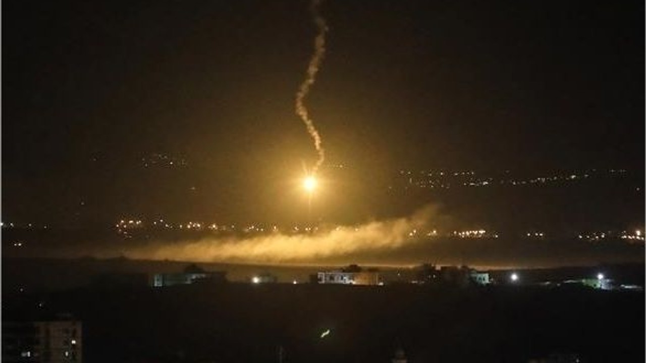 İsrail Suriye'ye Saldırı Düzenledi İddiası