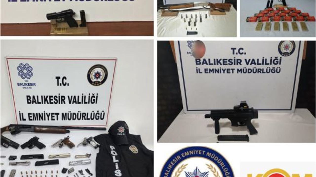 Silah Ticaretine 3 İlçede Eş Zamanlı Darbe
