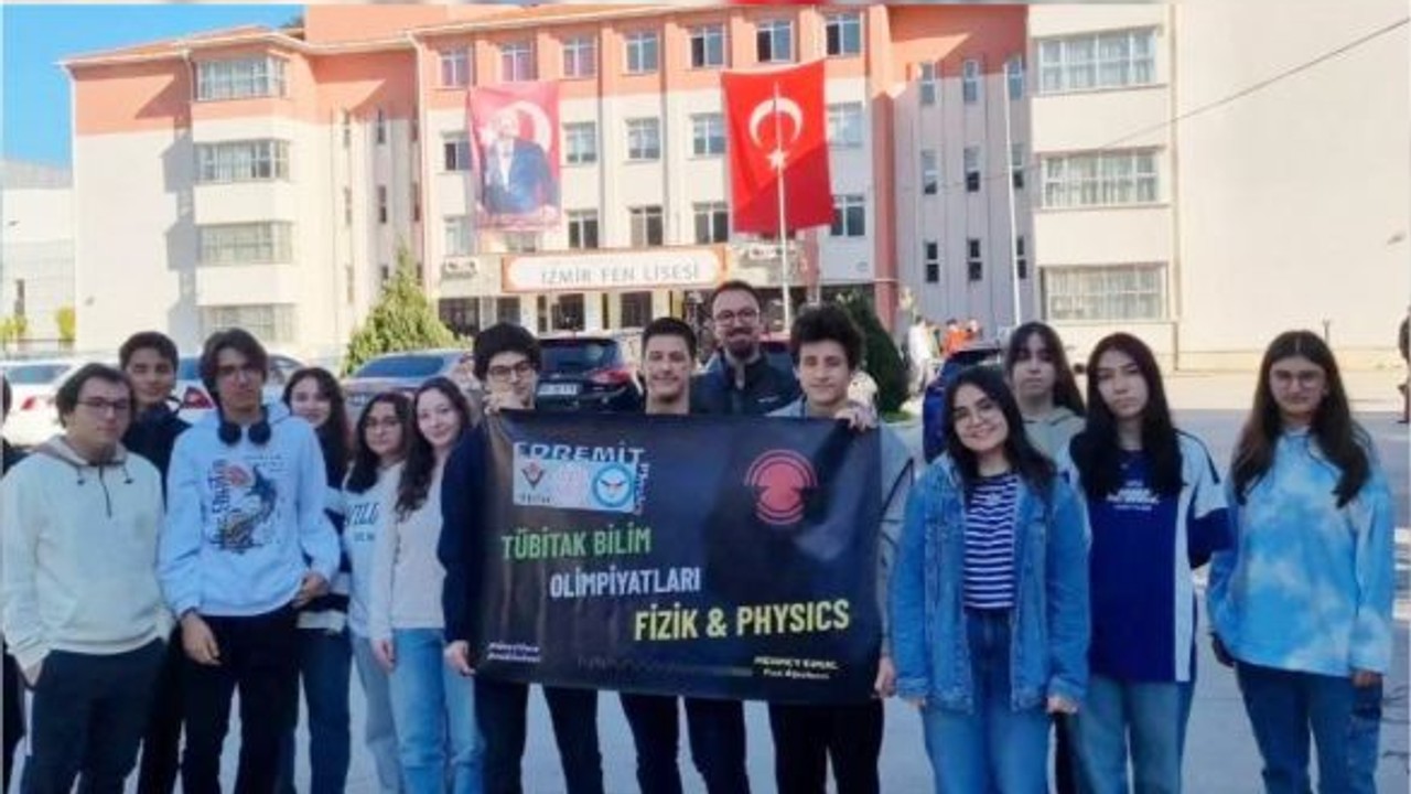 Tübitak Bilim Olimpiyatları Fizik Takımı İzmir'de!