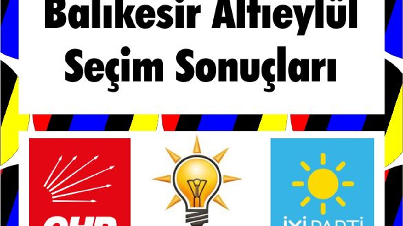 Balıkesir Altıeylül Seçim Sonuçları, 31 Mart yerel seçimleri