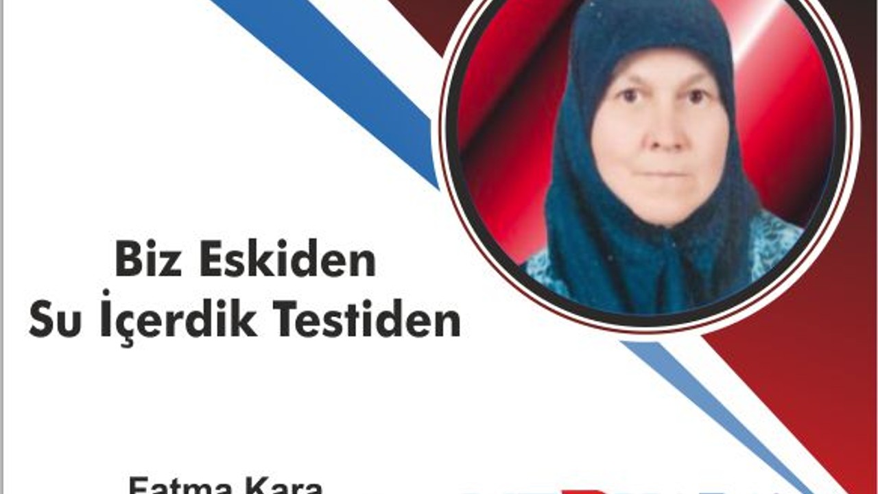 Biz Eskiden Eskiden Su İçerdik Testiden
