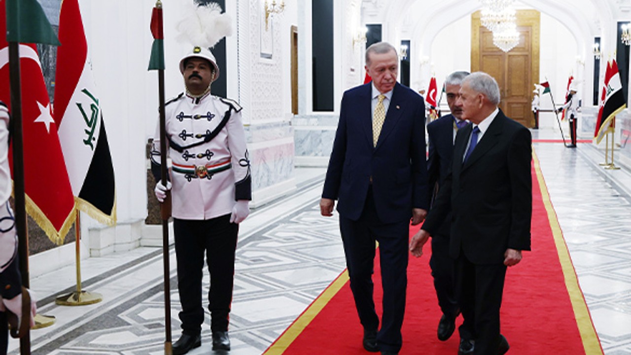 Cumhurbaşkanı Erdoğan Irak'ta