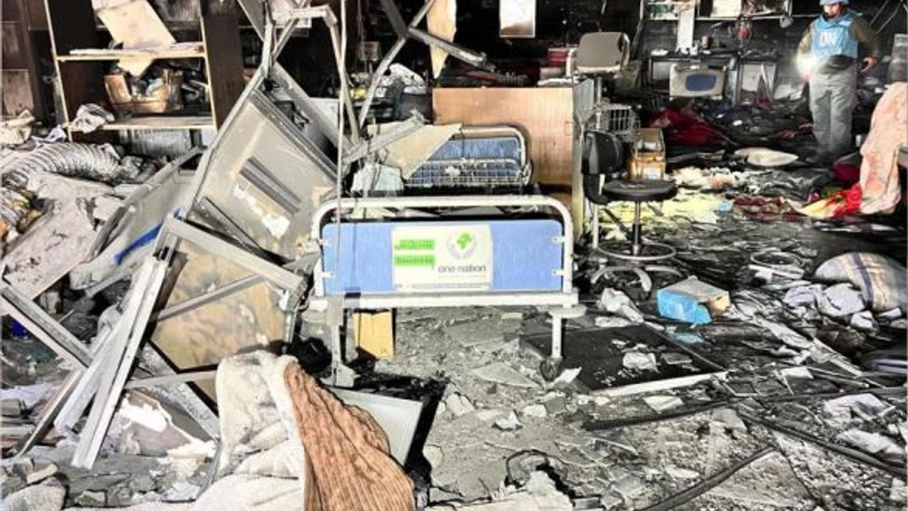 Dünya Sağlık Örgütü Şifa Hastanesi’ndeki yıkımı paylaştı