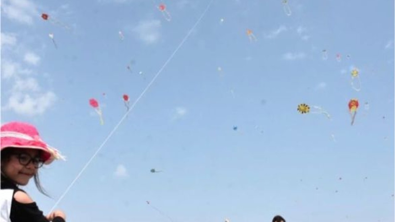 Binlerce Çocuk Renkli Uçurtmalarıyla Gökyüzünü Süsledi
