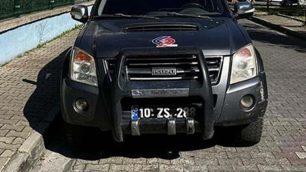 Balıkesir'de İki Çocuk Çalıntı Kamyonetle Yola Çıktı