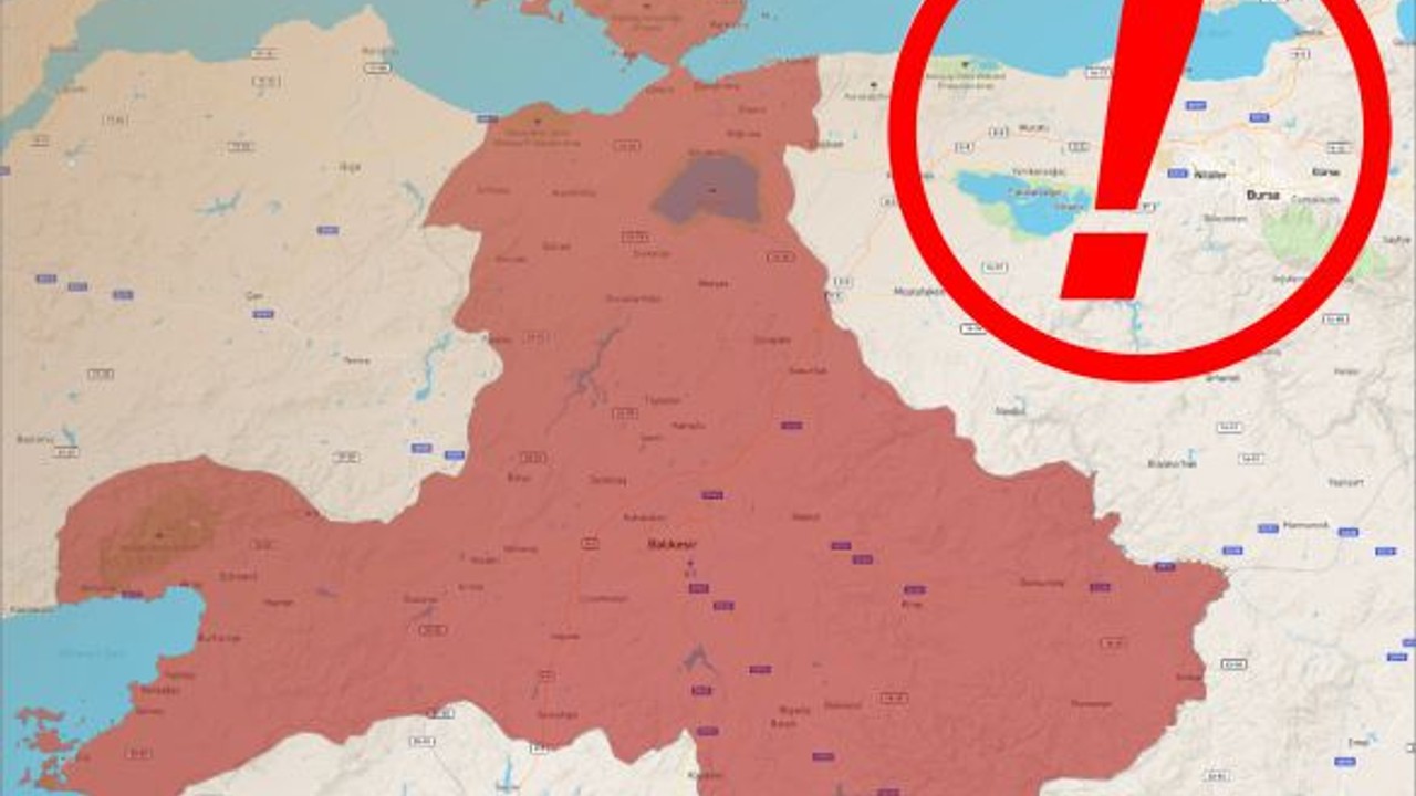Balıkesir'e Bu Akşam İçin Uyarı Yapıldı!