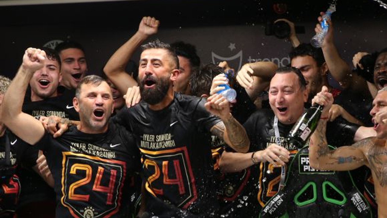 Galatasaray 24. Kez Şampiyon Oldu