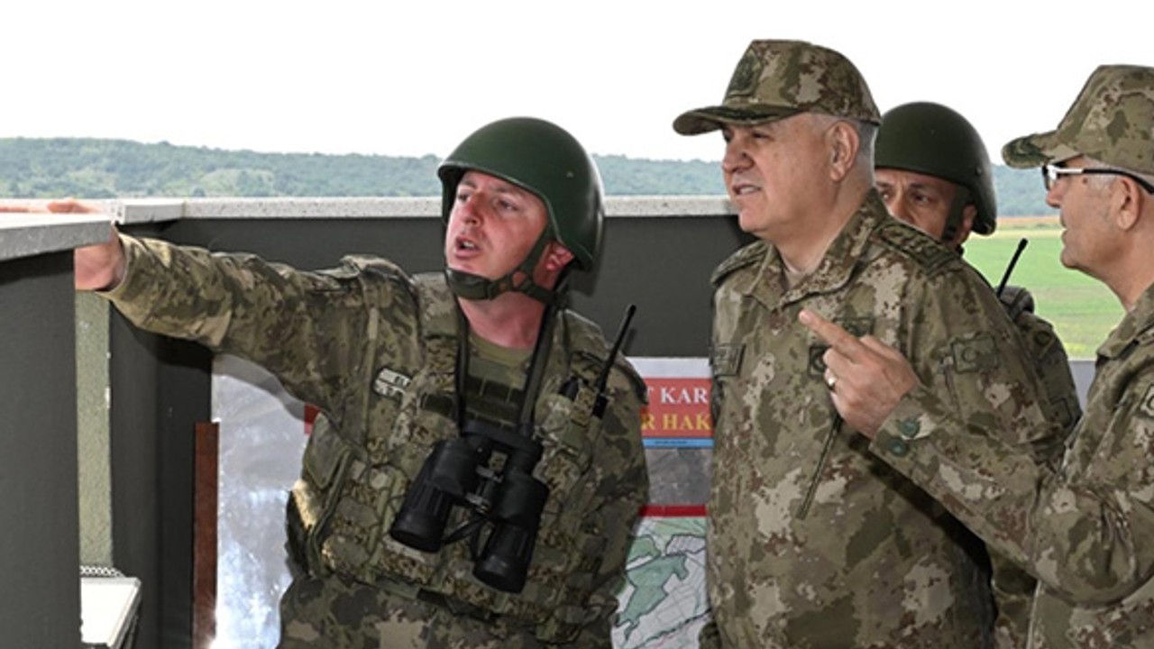 Genelkurmay Başkanı Orgeneral Metin Gürak Sınır Karakollarında İncelemelerde Bulundu