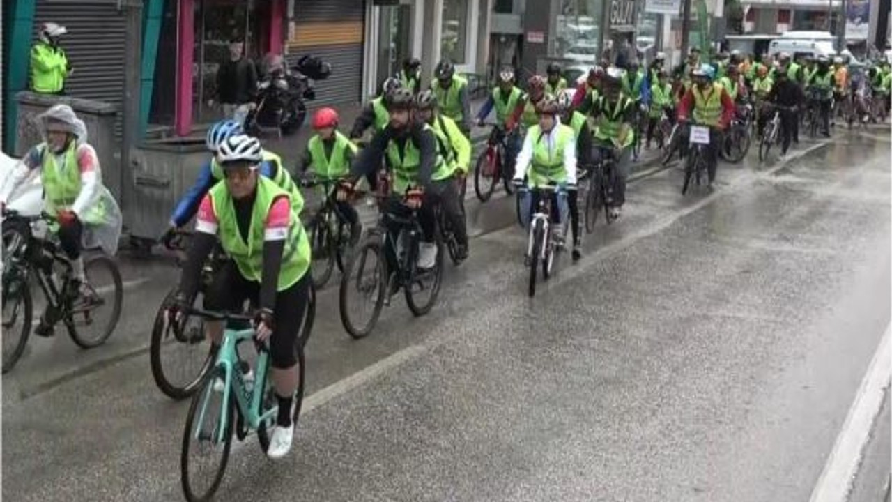 Pedal Çevirerek Farkındalık Oluşturdular