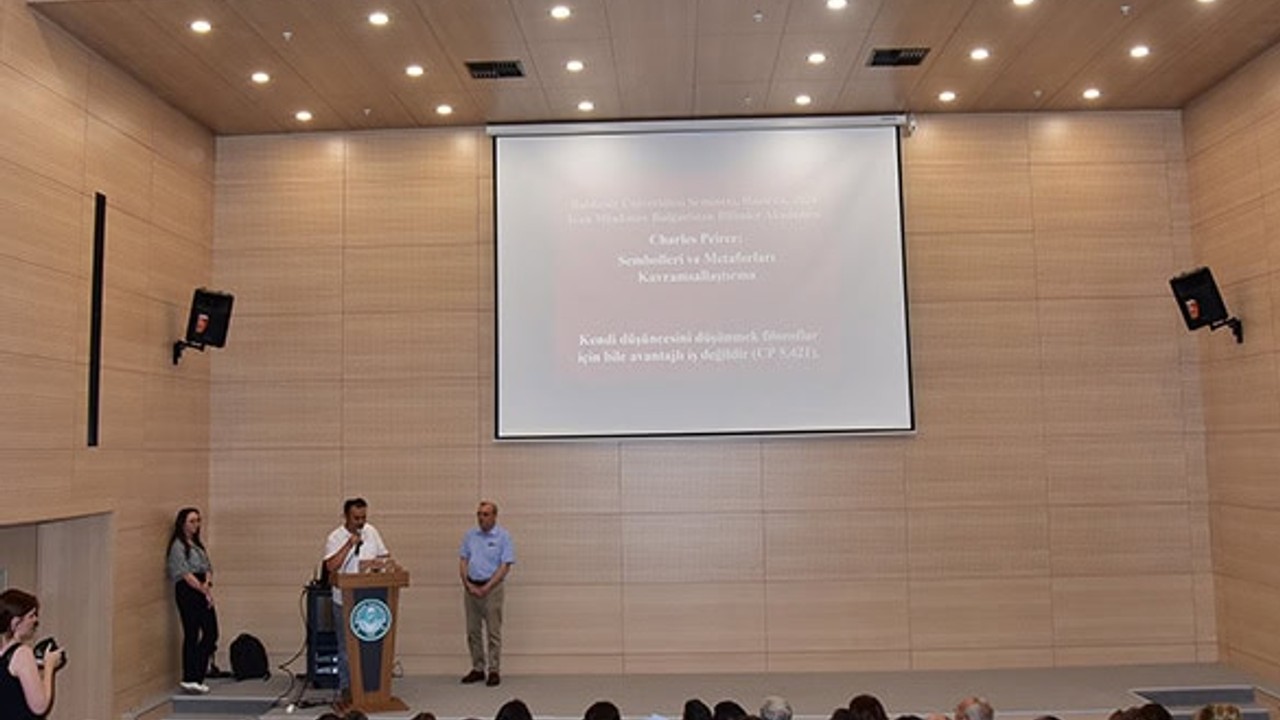 BAÜN'de Charles Peirce Konulu Seminer Düzenlendi