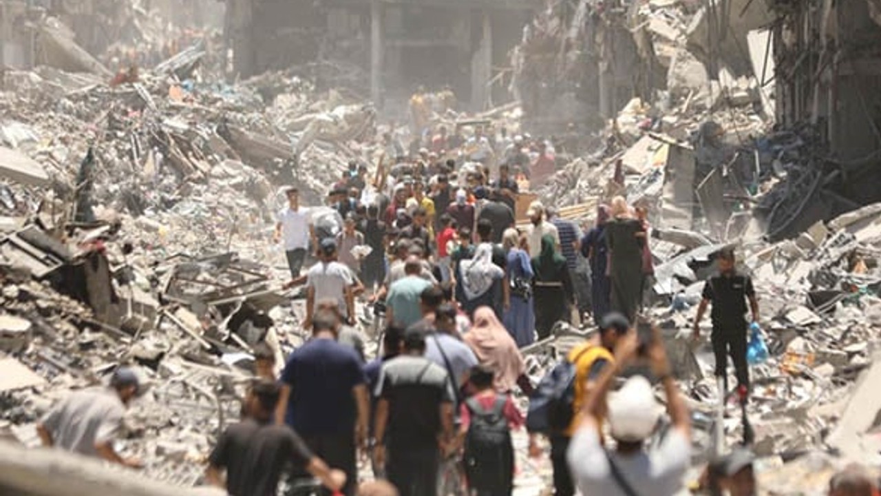 BM: Gazze Enkaz Halinde