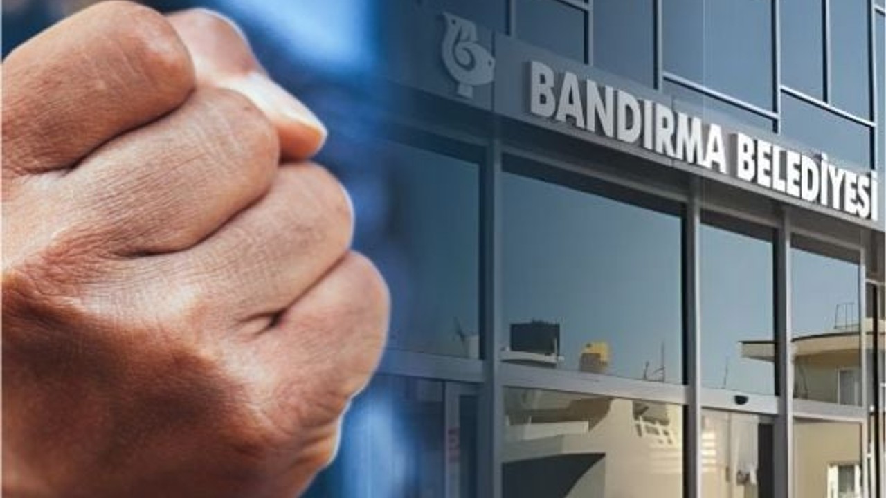 Bandırma Belediyesi'nde Yumruklu Kavga