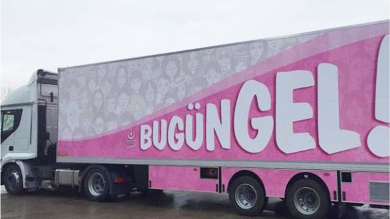 Mamografi Tırı Gömeç'te