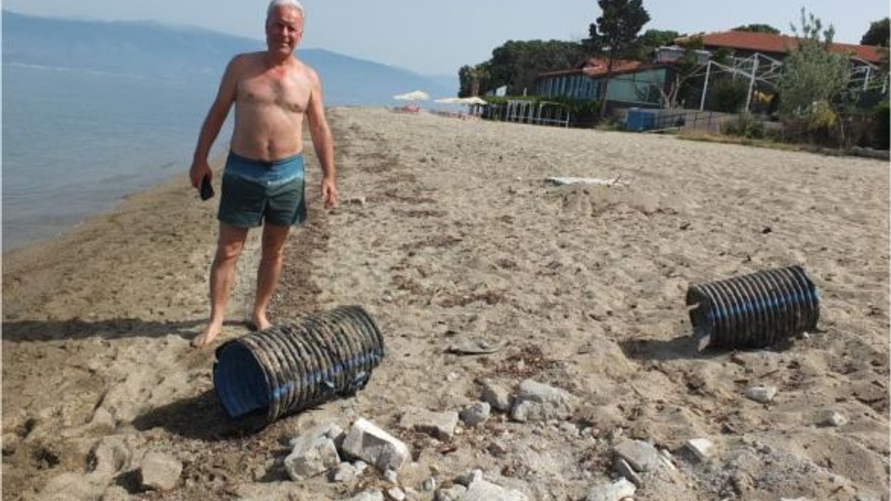 Ören Plajı'nda 'Temizlik' Tepkisi