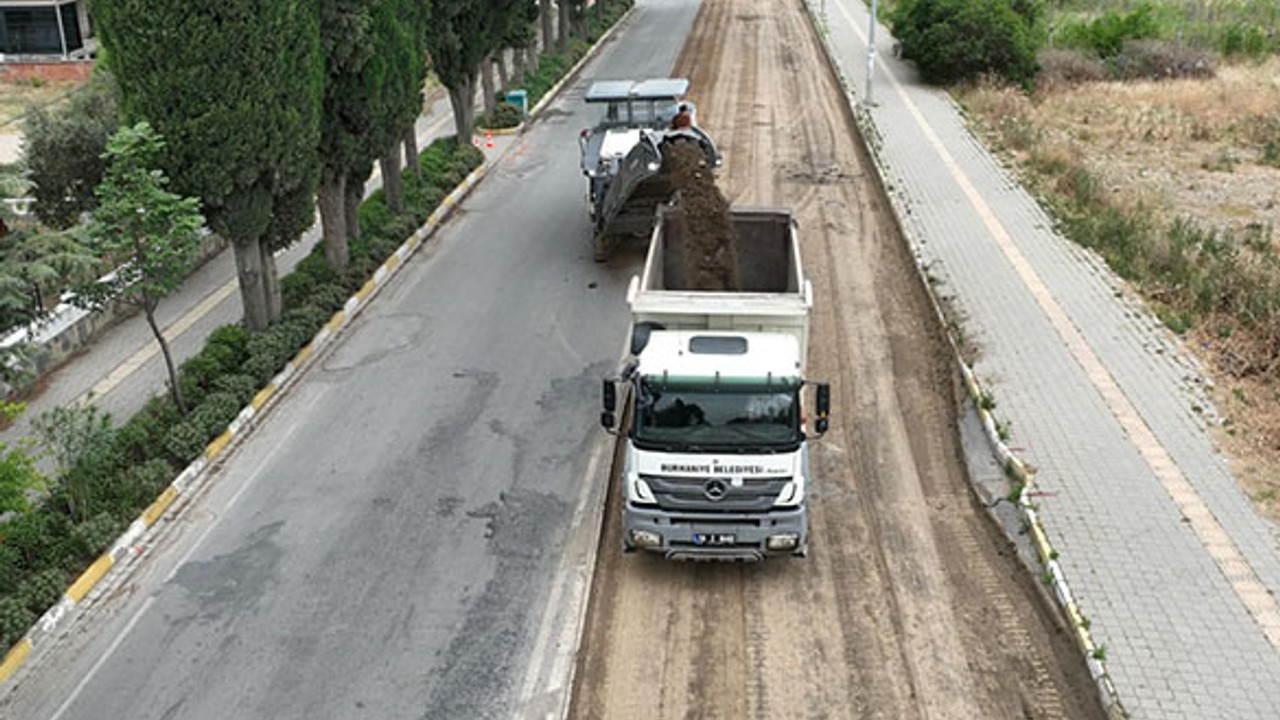Ören Yolunda Yenileme Çalışmaları Devam Ediyor