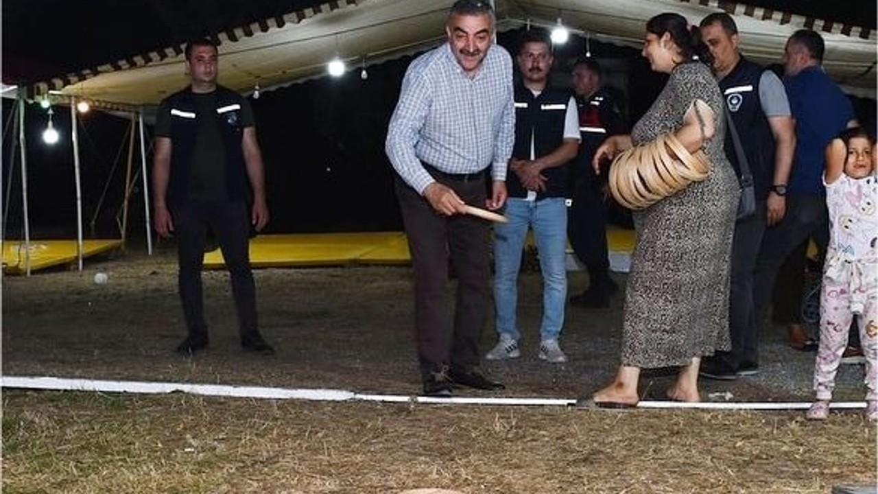 Başkan Gaga Panayırda Düzenlenen Oyunlara Katıldı
