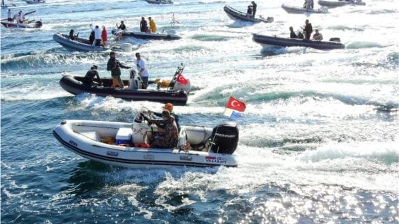 Zıpkınla Balık Avı Şampiyonası Erdek'te