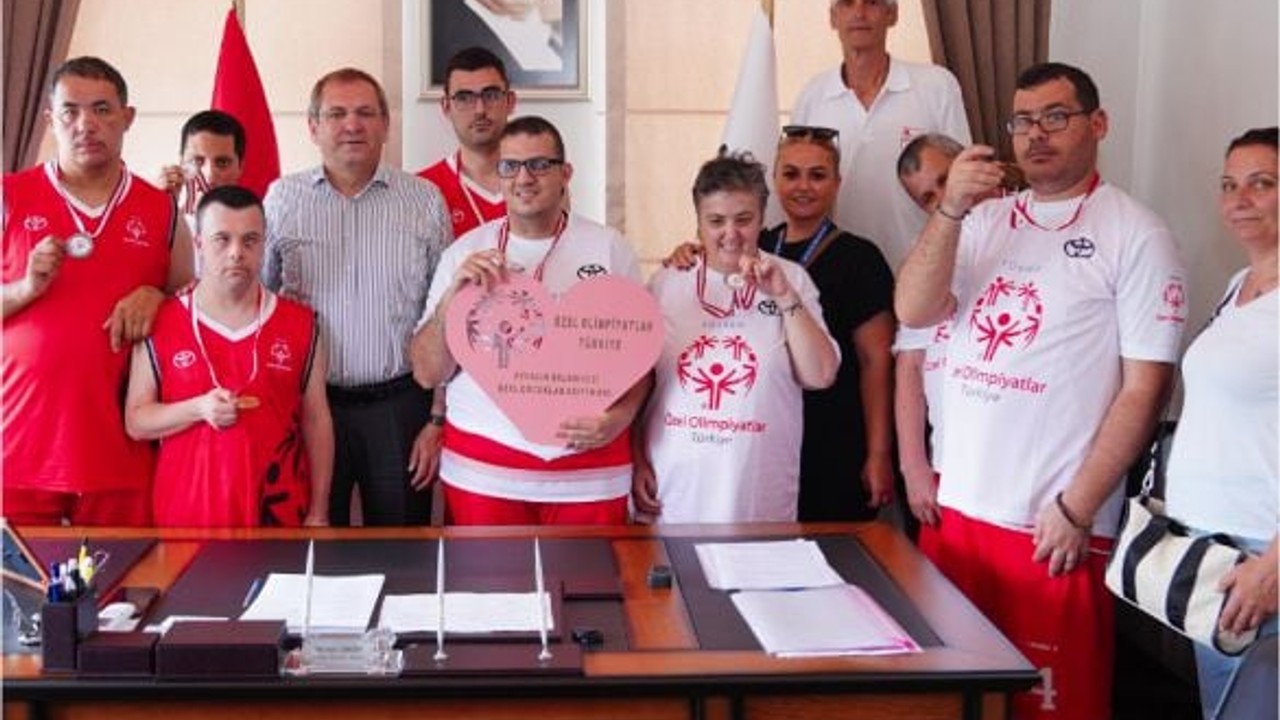 Ayvalık'ta Özel Çocuklara Özel Olimpiyat