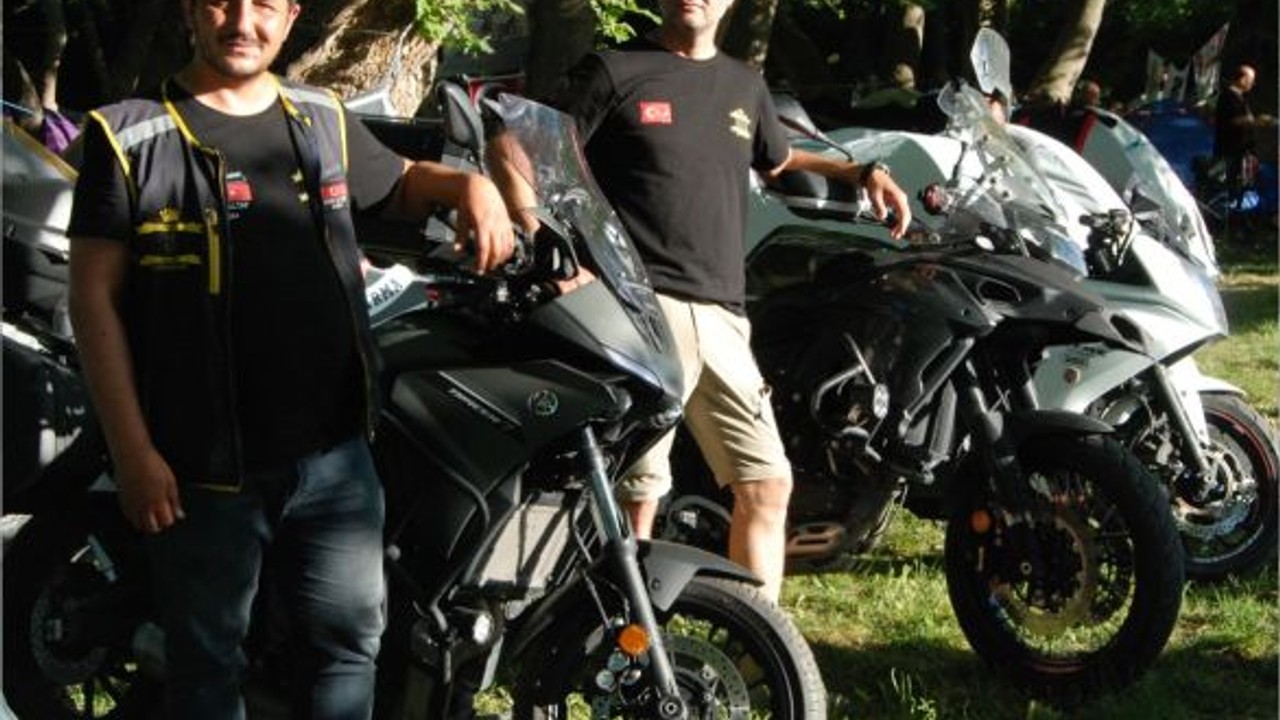 Motosiklet Tutkunları Buluştu
