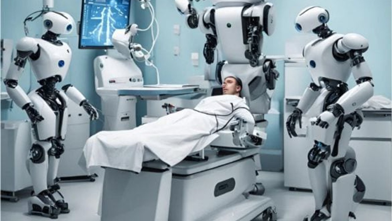 Robot Doktorlarla Dolu Yapay Zeka Hastanesi Açıldı