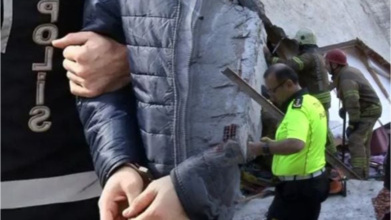 Küçükçekmece'de çöken binanın sahibi gözaltına alındı