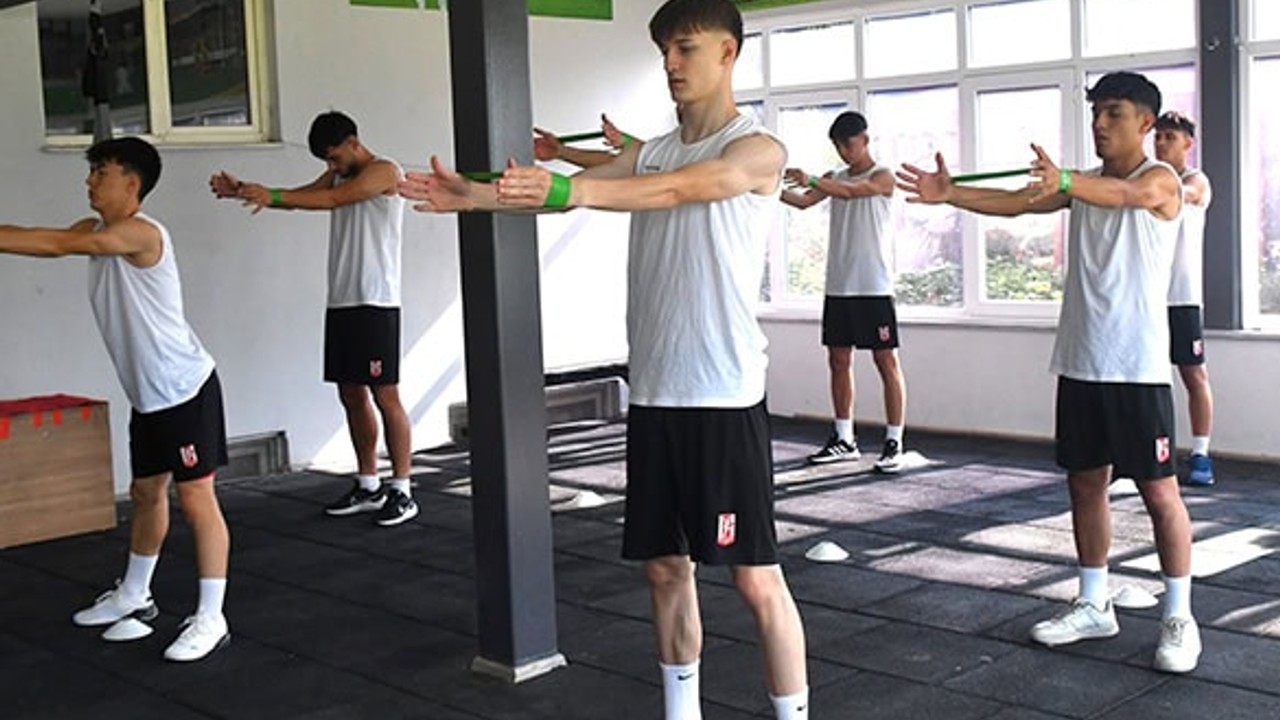 Balıkesirspor Güne Fitness Antrenmanıyla Başladı