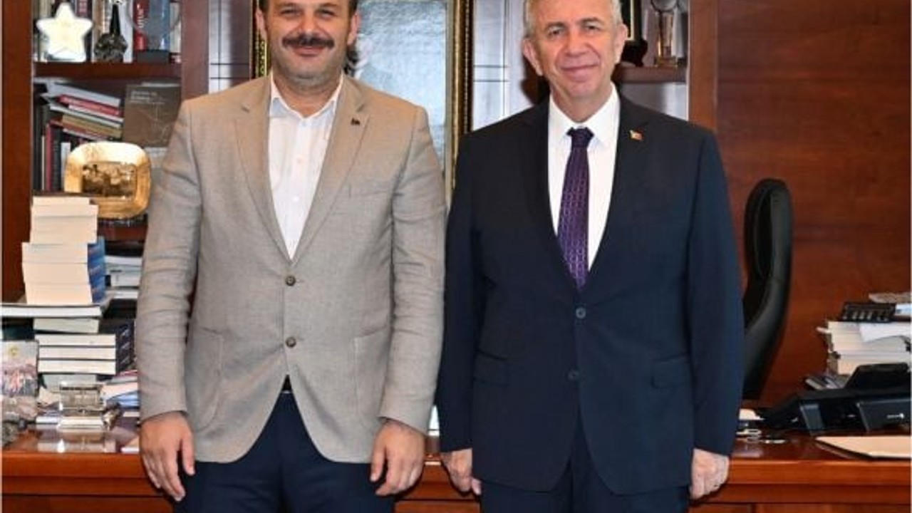 Başkan Lapanta Mansur Yavaş'la Görüştü