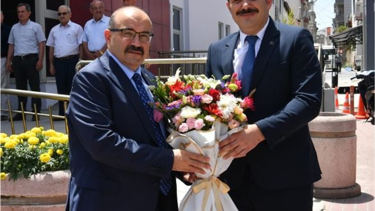 Başkan Lapanta Vali Ustaoğlu'nu Ağırladı