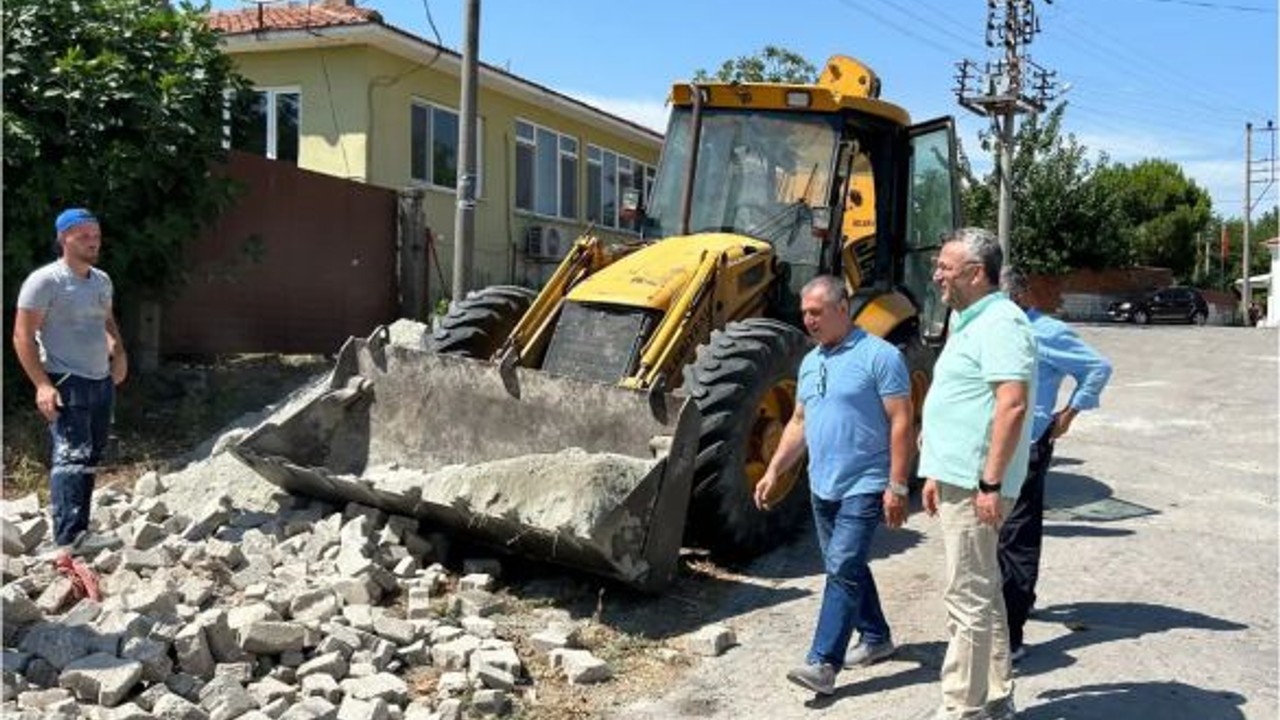 Başkan Semizel Sahada