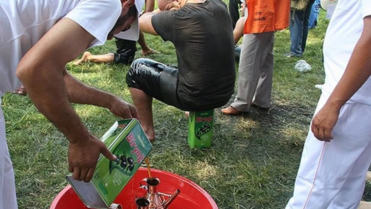 Kırkpınar'da 2 Ton Zeytin Yağı Kullanılacak