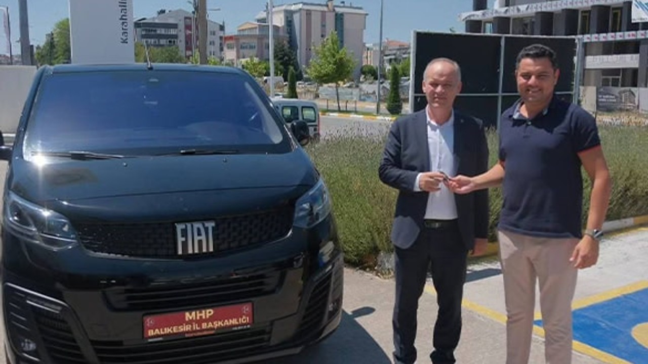 MHP Balıkesir İl Başkanlığı'na Yeni Araç
