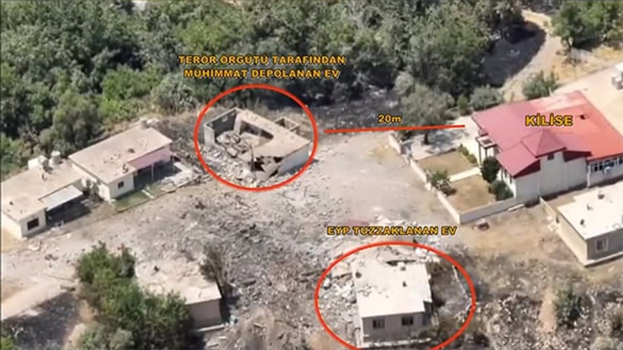 MSB: PKK'nın Mühimmat Depoları İmha Edildi
