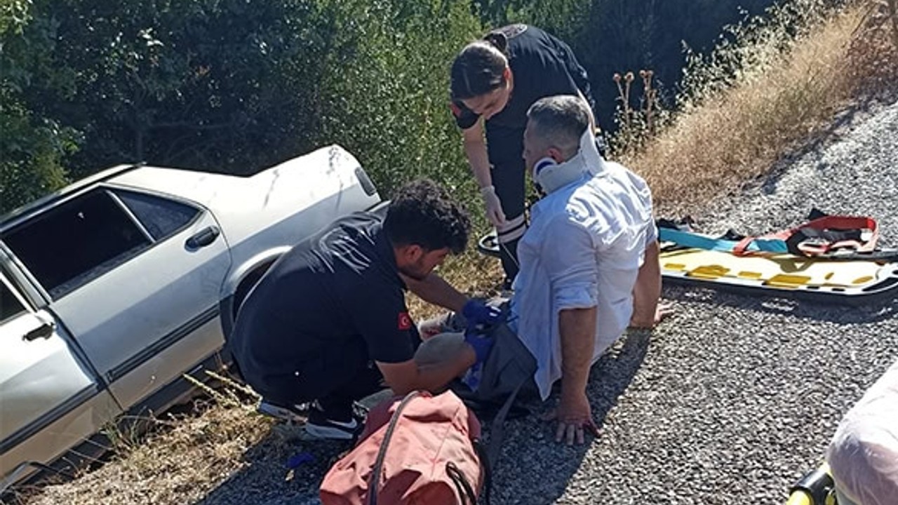 Savaştepe’de kaza 5 yaralı